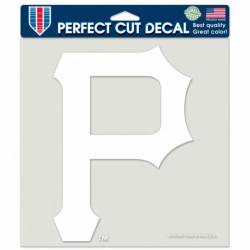 Pittsburgh Pirates - 8x8 White Die Cut Decal