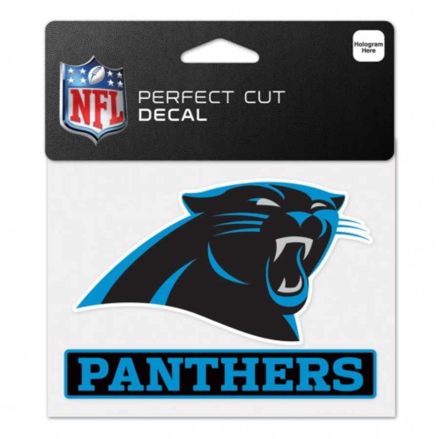 Carolina Panthers - 4x5 Die Cut Decal At Sticker Shoppe