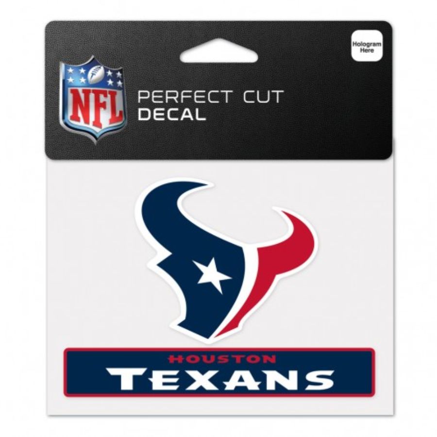 Houston Texans 4x5 Die Cut Decal At Sticker Shoppe