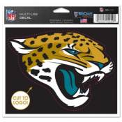 Jacksonville Jaguars Logo - 4.5x5.75 Die Cut Ultra Decal