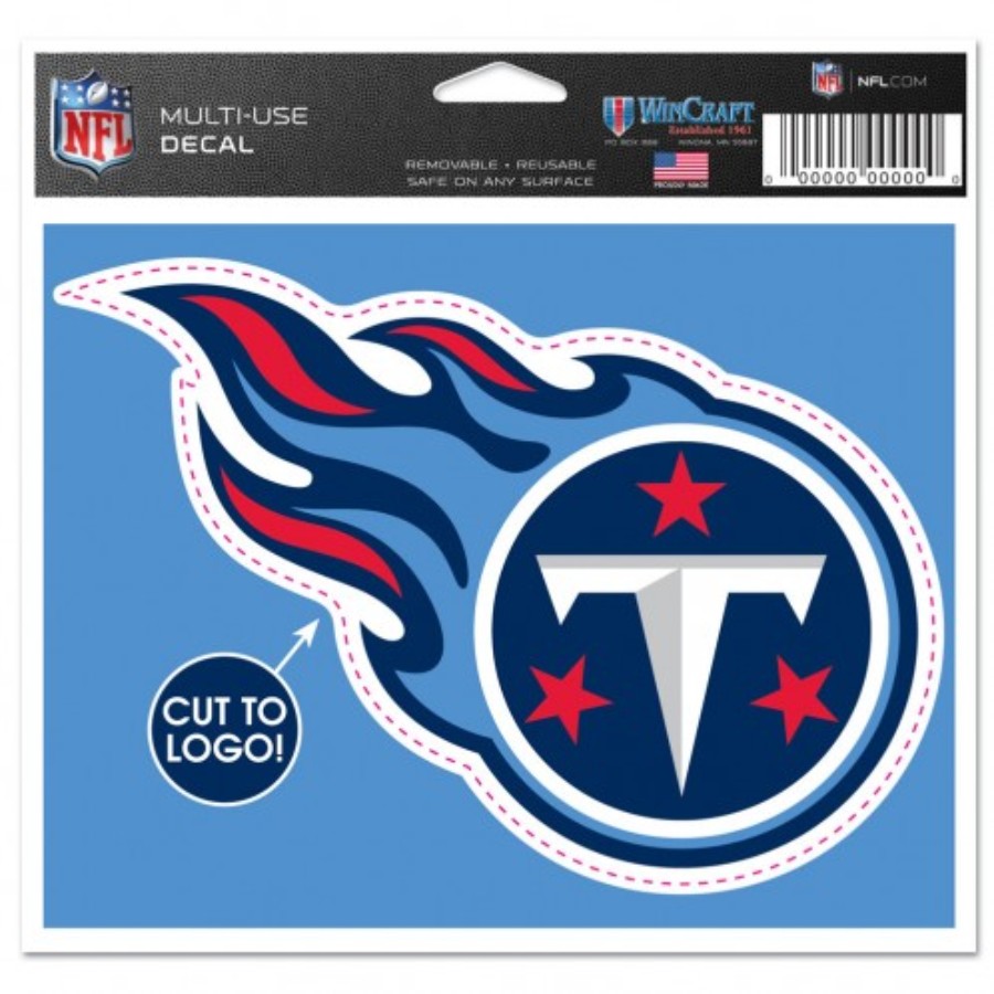 Tennessee Titans - 4.5x5.75 Die Cut Ultra Decal At Sticker Shoppe