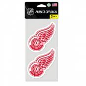 Detroit Red Wings - Set of Two 4x4 Die Cut Decals