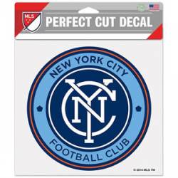 New York City Football Club - 8x8 Full Color Die Cut Decal