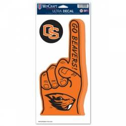 Oregon State University Beavers - Finger Ultra Decal 2 Pack