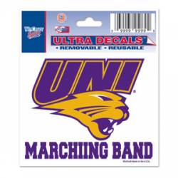 Northern Iowa University Panthers Marching Band - 3x4 Ultra Decal