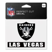 Las Vegas Raiders Team City Name - 4x5 Die Cut Decal