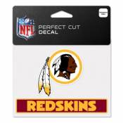 Washington Redskins - 4x5 Die Cut Decal