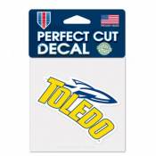 University Of Toledo Rockets - 4x4 Die Cut Decal