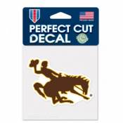 University Of Wyoming Cowboys - 4x4 Die Cut Decal