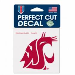 Washington State University Cougars - 4x4 Die Cut Decal