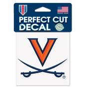 University Of Virginia Cavaliers 2020 Logo - 4x4 Die Cut Decal