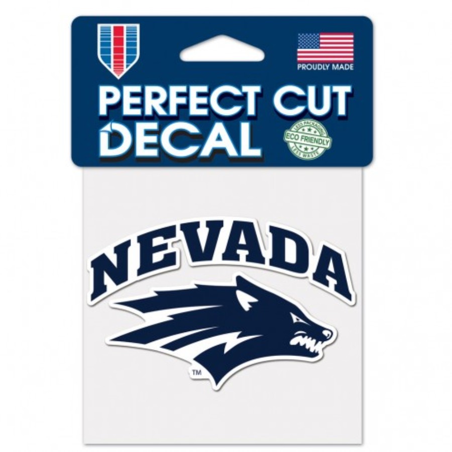 University Of Nevada-Reno Wolfpack - 4x4 Die Cut Decal at Sticker Shoppe