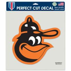 Baltimore Orioles Retro - 8x8 Full Color Die Cut Decal