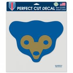 Chicago Cubs Retro - 8x8 Full Color Die Cut Decal