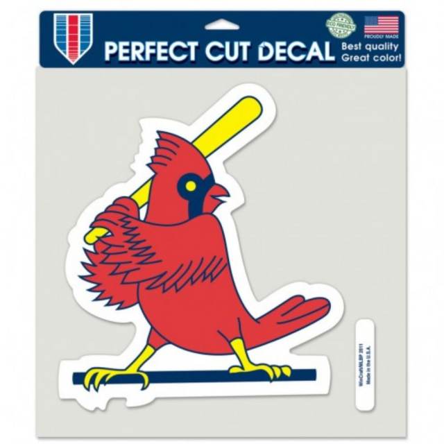 St. Louis Cardinals Retro Logo - 8x8 Full Color Die Cut Decal at Sticker  Shoppe