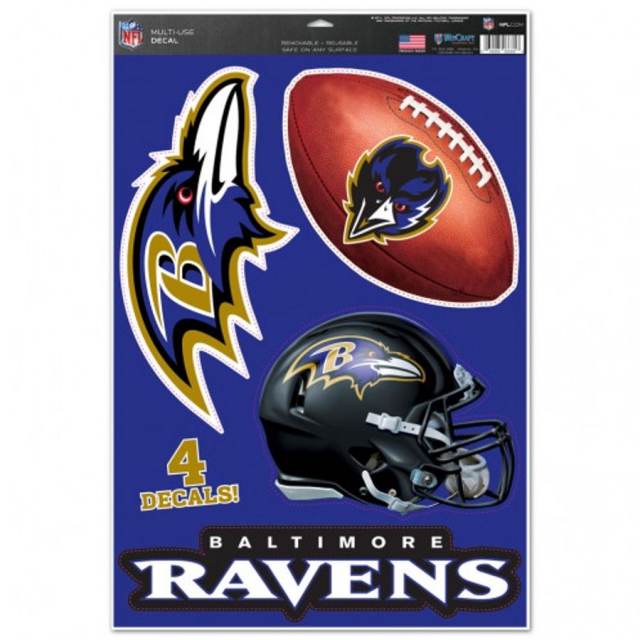 Baltimore Ravens Helmet - Sticker at Sticker Shoppe