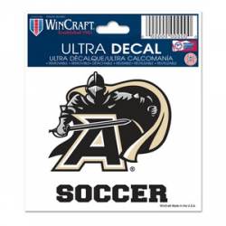 West Point Army Black Knights Soccer - 3x4 Ultra Decal
