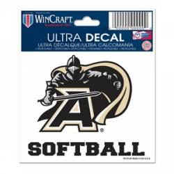 West Point Army Black Knights Softball - 3x4 Ultra Decal