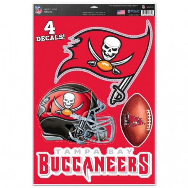 Tampa Bay Buccaneers Ship Logo - Static Cling at Sticker Shoppe