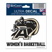 West Point Army Black Knights Women's Basketball - 3x4 Ultra Decal