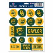 Baylor University Bears - 5x7 Sticker Sheet