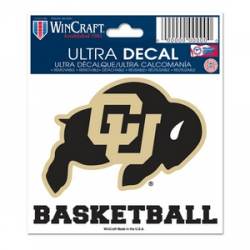 University Of Colorado Buffaloes Basketball - 3x4 Ultra Decal
