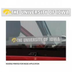University Of Iowa Hawkeyes - 2x17 Ultra Decal