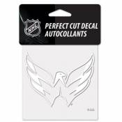 Washington Capitals Logo - 4x4 White Die Cut Decal