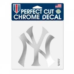 New York Yankees - 6x6 Chrome Die Cut Decal