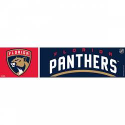 Florida Panthers - 3x12 Bumper Sticker Strip