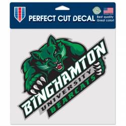 Binghamton University Bearcats - 8x8 Full Color Die Cut Decal