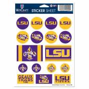 Louisiana State University LSU Tigers - 5x7 Sticker Sheet