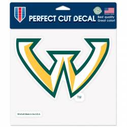 Wayne State University Warriors - 8x8 Full Color Die Cut Decal