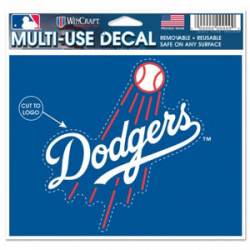 Los Angeles Dodgers Script Logo -  4.5x5.75 Die Cut Ultra Decal