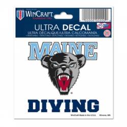 University Of Maine Black Bears Diving - 3x4 Ultra Decal