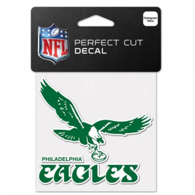 Philadelphia Eagles Retro Script Logo - Sticker