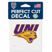 Northern Iowa University Panthers - 4x4 Die Cut Decal