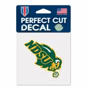 North Dakota State University Bison - 4x4 Die Cut Decal