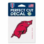 University Of Arkansas Razorbacks - 4x4 Die Cut Decal