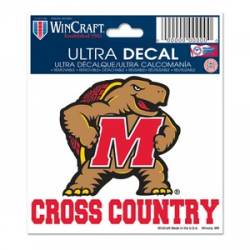 University Of Maryland Terrapins Cross Country - 3x4 Ultra Decal