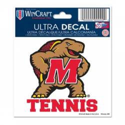 University Of Maryland Terrapins Tennis - 3x4 Ultra Decal