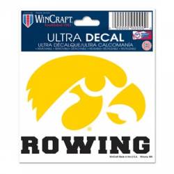 University Of Iowa Hawkeyes Rowing - 3x4 Ultra Decal