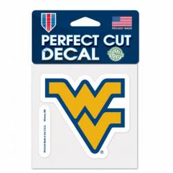 West Virginia University Mountaineers - 4x4 Die Cut Decal