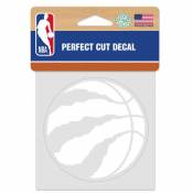 Toronto Raptors - 4x4 White Die Cut Decal