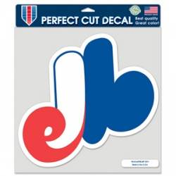 Montreal Expos - 8x8 Full Color Die Cut Decal