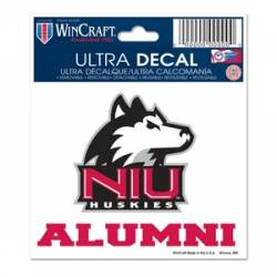 Northern Illinois University Huskies Alumni - 3x4 Ultra Decal