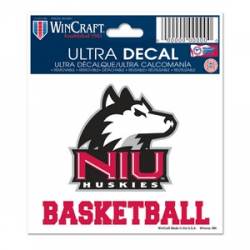 Northern Illinois University Huskies Basketball - 3x4 Ultra Decal
