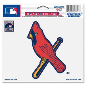 Wincraft Multi St. Louis Cardinals 5 x 6 Multi-Use Decal