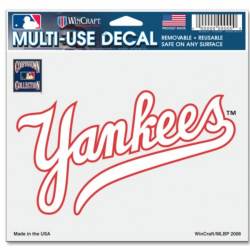 New York Yankees Retro - 5x6 Ultra Decal