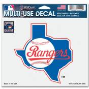 Texas Rangers Retro - 5x6 Ultra Decal